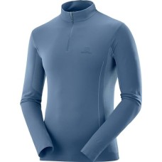 Salomon Мужской свитер Salomon Explore Seamless Half Zip, дышащий и быстросохнущий